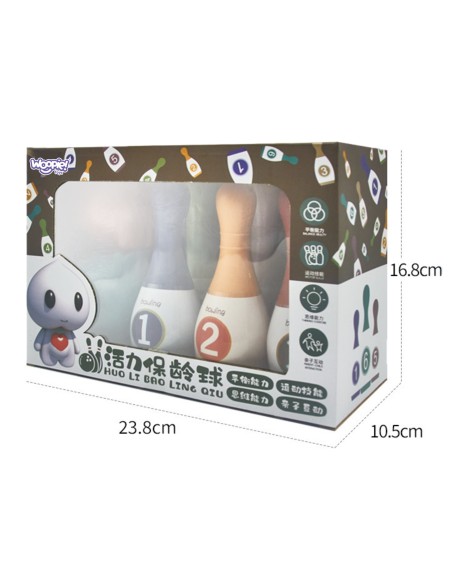 WOOPIE Colorful Bowling for Kids Numbers - Joy and Learning!