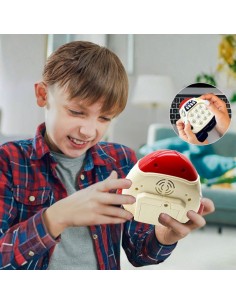 WOOPIE Gra POP IT Elektroniczna Antystresowa Zręcznościowa Rakieta red 2