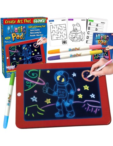Magiczny Tablet Do Rysowania Woopie - LED, zabawa bez bałaganu
