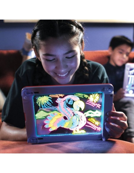 Woopie Magic Drawing Tablet - LED, mess-free fun