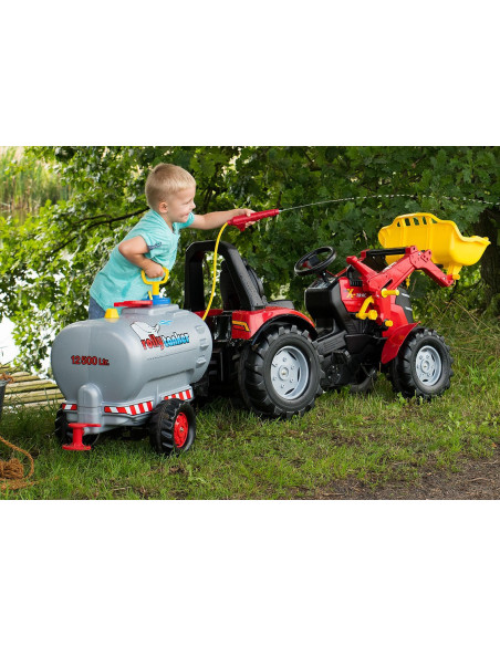 Rolly Toys Przyczepa cysterna z rozpylaczem i pompka