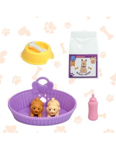 Ankiki Babysitter Doll and 3 Puppies Set - Perfect Gift WOOPIE 2