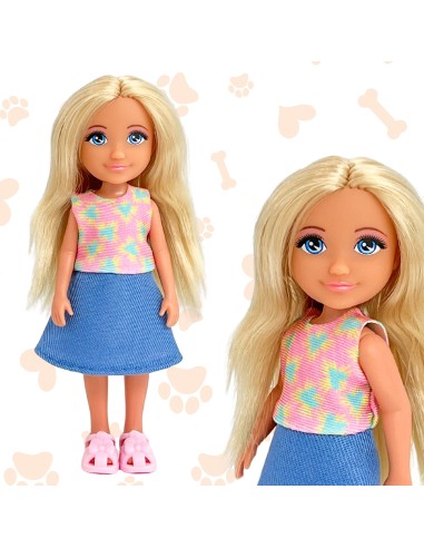 Ankiki Babysitter Doll and 3 Puppies Set - Perfect Gift WOOPIE