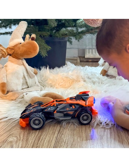 Woopie RC 2.4 GHz LED drift automobilis – greitas, su posūkiu, dinamiškas