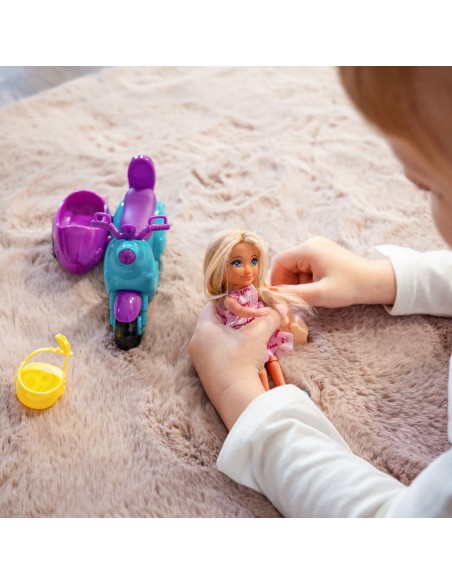 Ankiki doll with dog and scooter creative play set WOOPIE