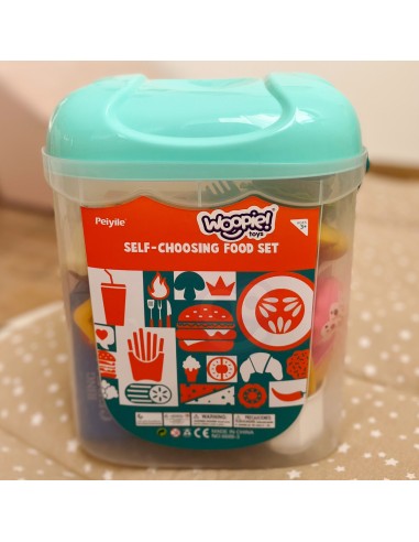 Zestaw Słodycze i Desery 40 el. WOOPIE - Idealny do Zabawy w Kawiarnię