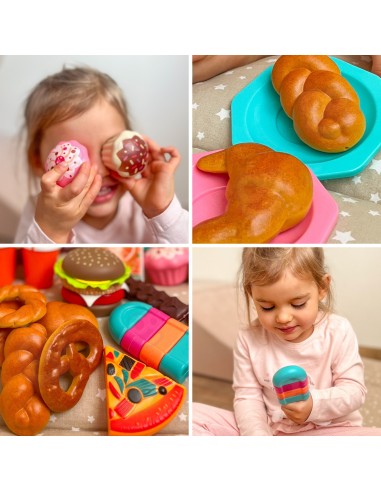 Zestaw Słodycze i Desery 40 el. WOOPIE - Idealny do Zabawy w Kawiarnię