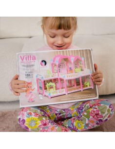 WOOPIE Domek Dla Lalek Willa Ogrodowa 156el. 2