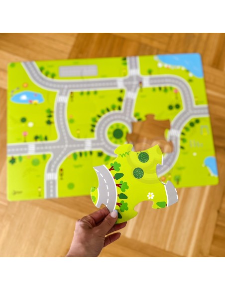 CLASSIC WORLD Wooden Blocks Build a City 120 pcs - Fun and Learning