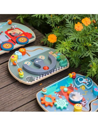 CLASSIC WORLD 6-in-1 Manipulationsbrett - Kinderschutz