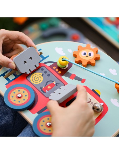 CLASSIC WORLD 6-in-1 Manipulative Board - Children's Guard