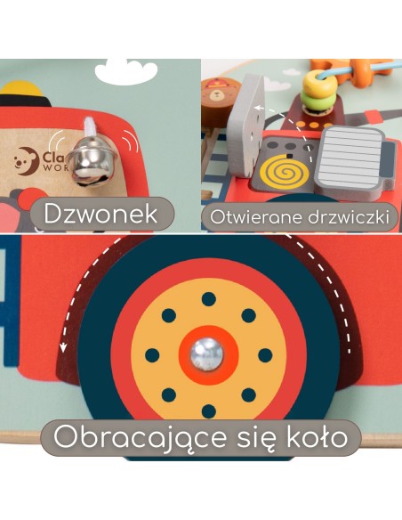 CLASSIC WORLD 6-in-1 Manipulationsbrett - Kinderschutz
