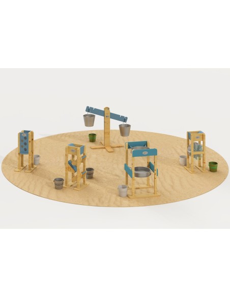 CLASSIC WORLD EDU Spielplatz-Sandspiel-Rinne - Spielzeug für Kinder
