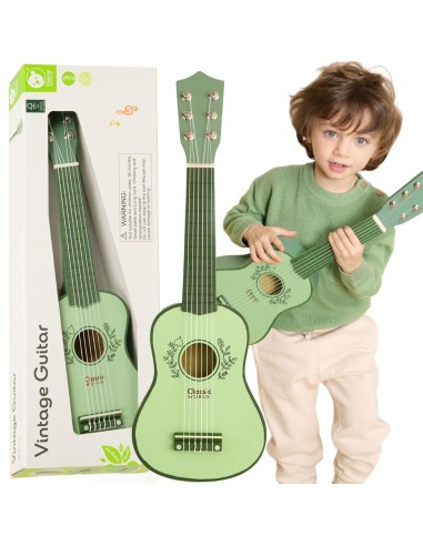 CLASSIC WORLD Vintage medinė gitara vaikams 3+