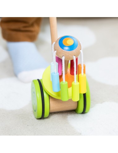 CLASSIC WORLD Push-Along Carousel for a Walk - A Joyful Toy for Children