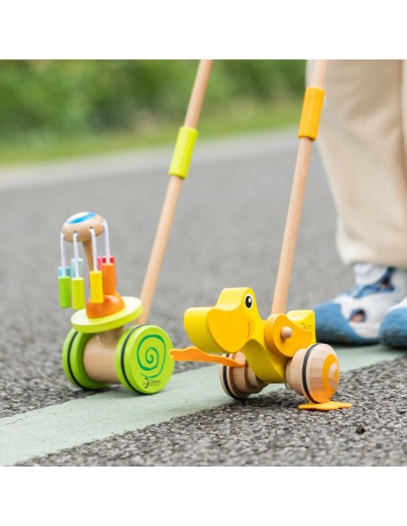 CLASSIC WORLD Push-Along Carousel for a Walk - A Joyful Toy for Children