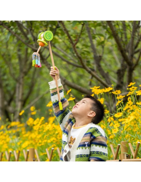 CLASSIC WORLD Push-Along Carousel for a Walk - A Joyful Toy for Children