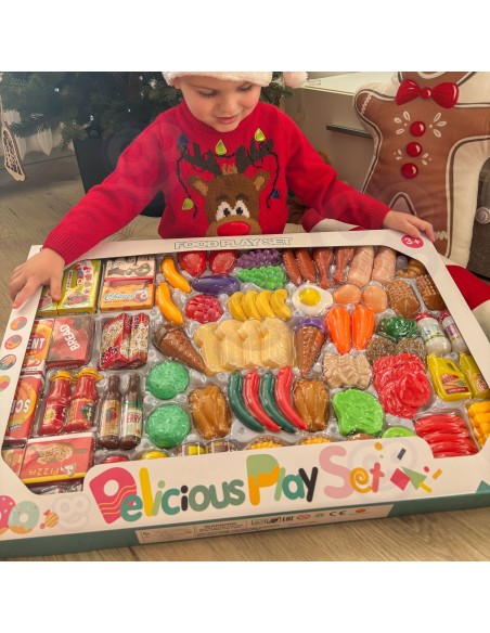 WOOPE Vegetables and Fruits Kitchen Set 120 pcs - Perfect for you!