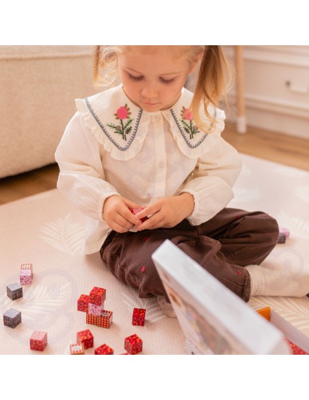 Magnetic Cube Pixel Blocks – 74-piece Woopie play set