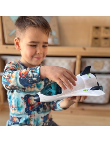 Woopie Space Shuttle and Rover Set with Sound and Lights