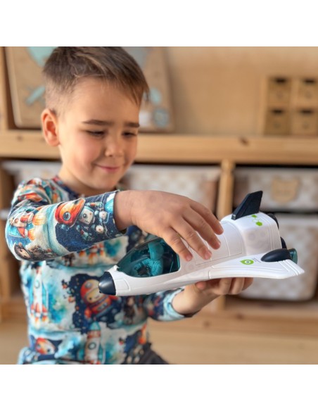 Woopie Space Shuttle and Rover Set with Sound and Lights