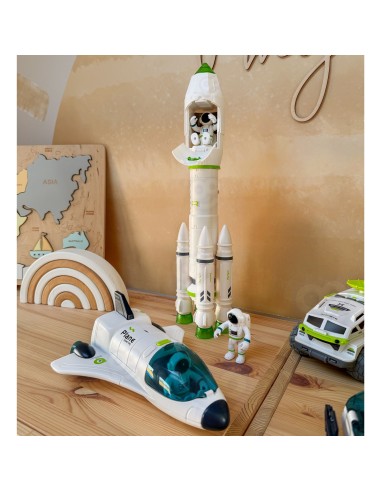 Woopie Space Shuttle and Rover Set with Sound and Lights