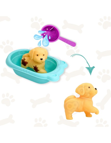 WOOPIE Magic Color Changing Bath Doll and Dog