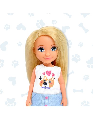 Lalka Ankiki z Wózkiem i Pieskiem WOOPIE – Idealny Zestaw do Opieki