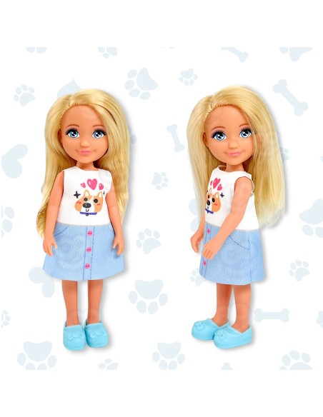 Lalka Ankiki z Wózkiem i Pieskiem WOOPIE – Idealny Zestaw do Opieki