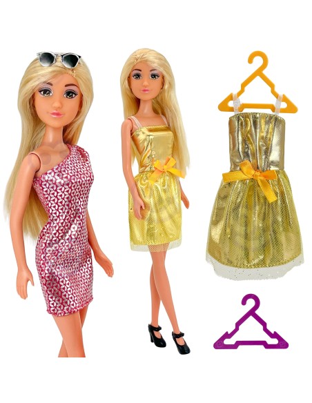 Lalka Lili z ubraniami i akcesoriami Woopie – kreatywna zabawa dla dzieci