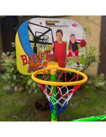WOOPIE 2-in-1 Set: Basketball and Soccer Goals