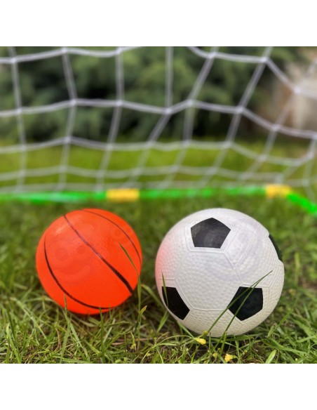 WOOPIE 2-in-1 Sports Set: Goal and Basketball - For Children