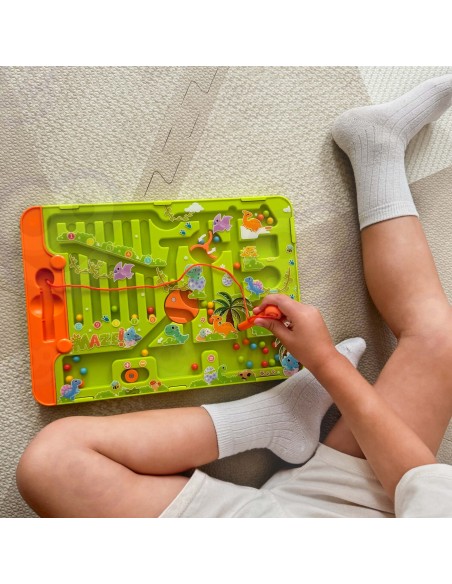 WOOPIE Magnetyczny Labirynt 2w1 - Gra Chińczyk dla całej rodziny