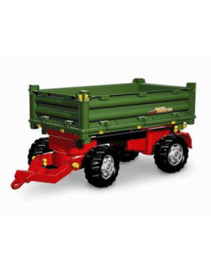 Rolly Toys Przyczepa Rolly Multi dwuosiowa zielona