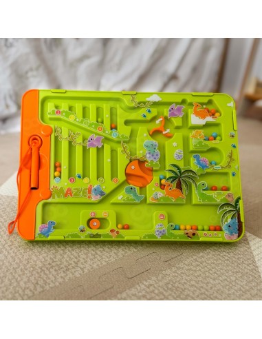 WOOPIE Magnetyczny Labirynt 2w1 - Gra Chińczyk dla całej rodziny