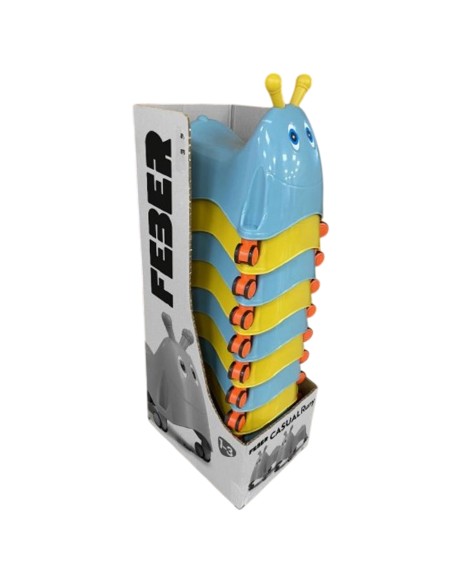 FEBER Jeździk Odpychacz Casual z Obrotowymi Kółkami 360° 1+