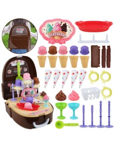 Little Chef's Ice Cream Shop in a Backpack 36 pcs WOOPIE
