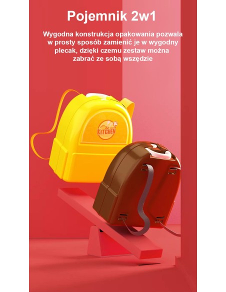 Set Eisdiele im Rucksack 2-in-1 Woopie – Kreative Spielzeuge