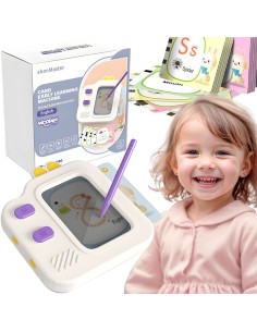 WOOPIE Drawing Tablet LCD Pad English Learning Card Reader 120 Cards
