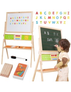 Wooden educational board for children - creative learning and fun with Viga