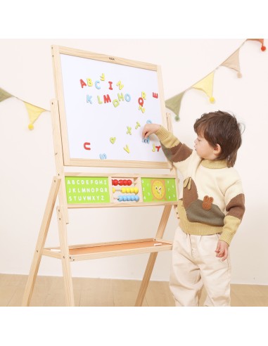 Wooden educational board for children - creative learning and fun with Viga