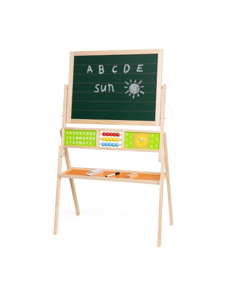 Wooden educational board for children - creative learning and fun with Viga