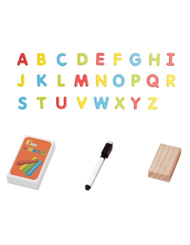 Wooden educational board for children - creative learning and fun with Viga
