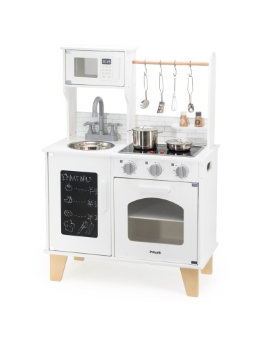 Holzküche für Kinder Viga – kreativer Spielspaß &amp; Kochen lernen