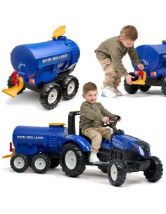 FALK Tankanhänger New Holland - Fasswagen mit Sprühaufsatz