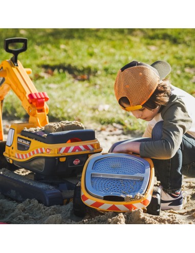 Falk Super Builder Excavator with Trailer - Sand Set 3-7 Years Meta