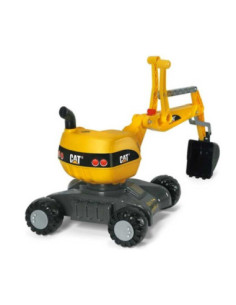 Rolly Toys Koparka CAT żółta obrotowa 2
