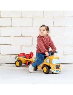 JCB Construction Truck with Trailer 1-3 Years Falk Ride-on 2