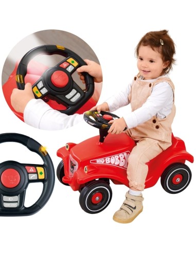 BIG Bobby Car Racing – steering wheel with light and sound effects