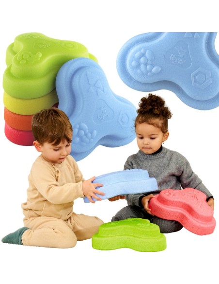 BIG Heppy Sensory Stones – a creative set for toddlers